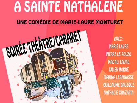 Soirée théâtre/cabaret "l'amour est au bout du comptoir"