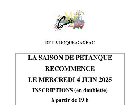 Concours de pétanque
