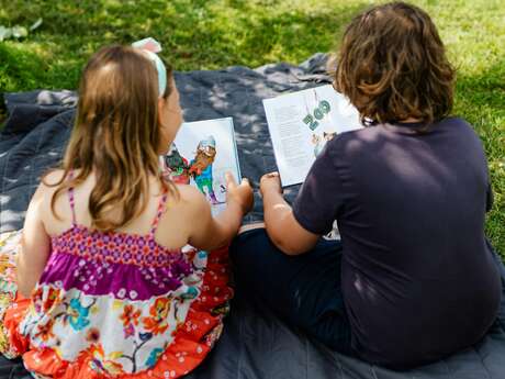 Lecture au jardin les mardis