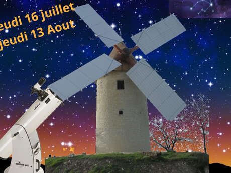Les nuits astronomie du Moulin