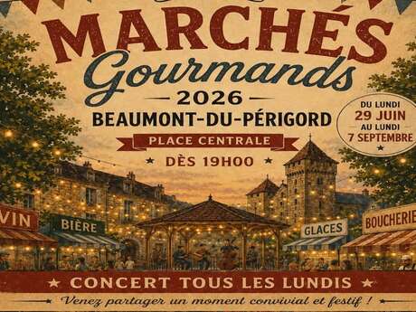 Marché gourmand nocturne