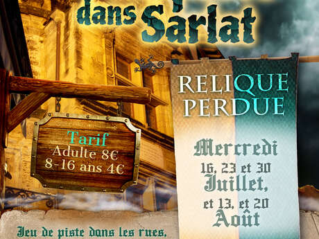 Une Enquête dans Sarlat : "Relique perdue" Une Enquête dans Sarlat : "Relique perdue"