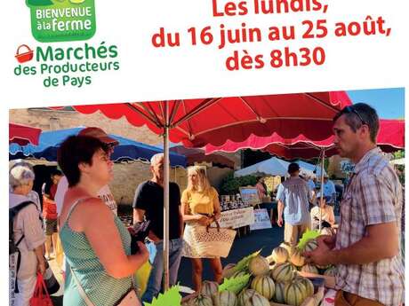 Marché de Producteurs de Pays à Sainte-Alvère