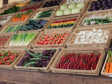 Marché de produits locaux