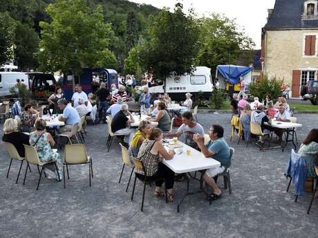 Marché gourmand et concert