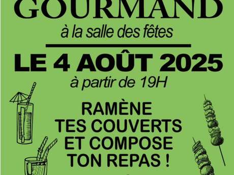 Marché gourmand nocturne à Saint-Crépin-et-Carlucet