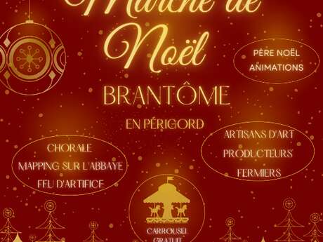 Marché de Noël de Brantôme en périgord Du 14 au 15 déc 2024