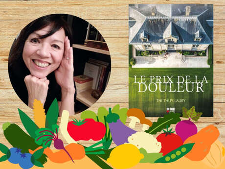 Marché - dédicace avec Thi Thuy Laury