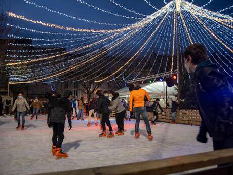 La patinoire de Noël