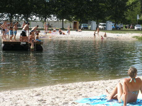 Plage des bords de Dronne Saint-Aulaye