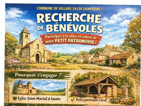 Recherche de bénévoles à Villars