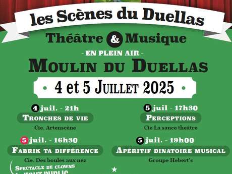 Les scènes du Duellas
