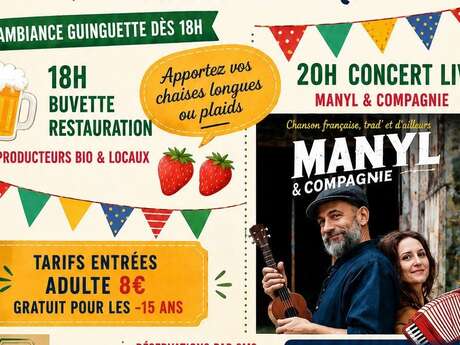 Soirée concert sous les tilleuls
