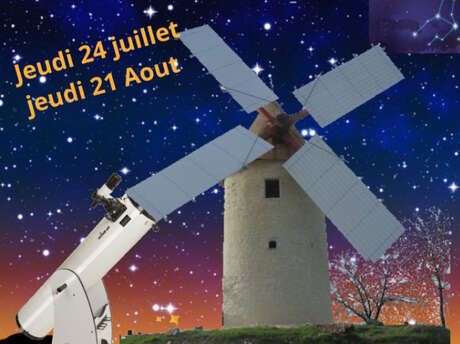 Les nuits astronomie du moulin