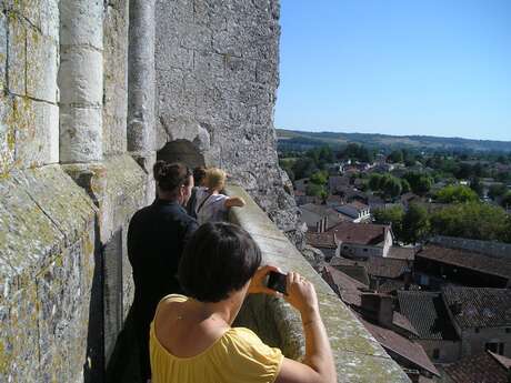 Saint-Astier : visite du clocher