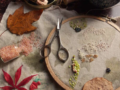 Stage : Broderie Végétale avec Coline Bavois