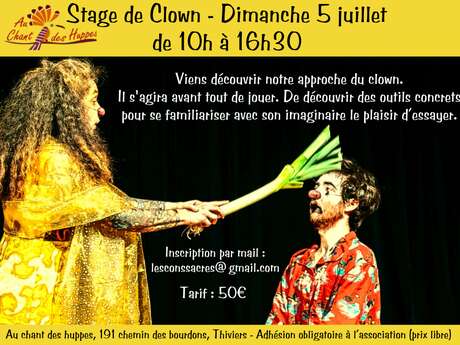 Stage de Clown avec la Cie Les ConsSacrés
