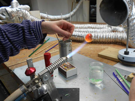 Journées Européennes des Métiers d'Art | Démonstrations vitrail et verre au chalumeau