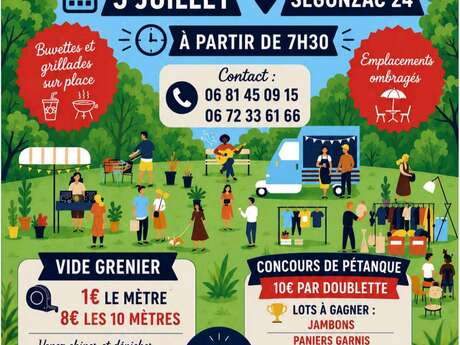 Vide grenier & concours de pétanque