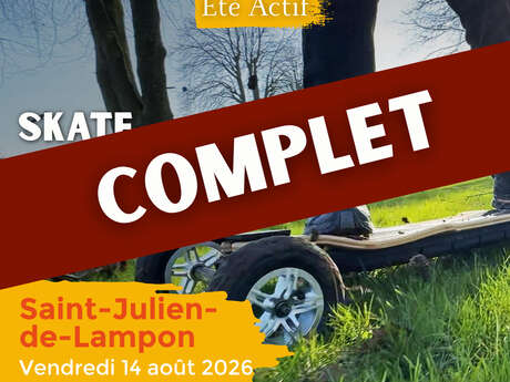 ÉTÉ ACTIF : Skate tout-terrain à Saint-Julien-de-Lampon [COMPLET]
