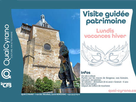Visite guidée patrimoine de Bergerac