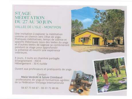 Stage méditation