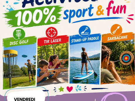 Activités 100% sport & fun