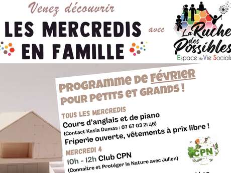Mercredi en famille : Le club CPN (Connaître et Protéger la Nature)