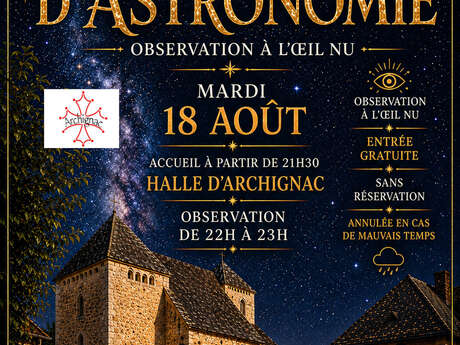 Soirée d'astronomie