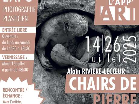 Exposition "Chairs de pierre" - Galerie l'App'Art