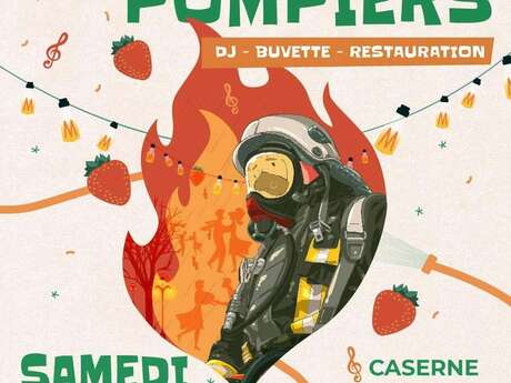 Bal des pompiers de la Fête de la Fraise