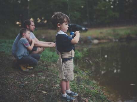 Parcours de pêche à la truite