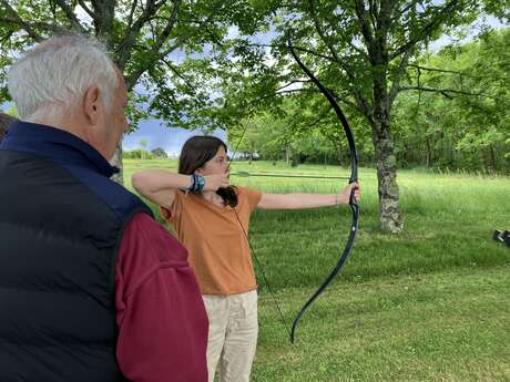 Tir à l’arc au Chateau de Puymangou