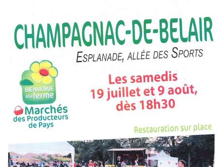 Marchés des producteurs de Pays avec restauration
