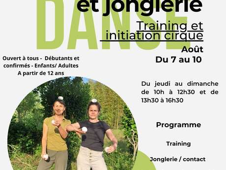 Danse et Jonglerie au Parc des Doublorigènes