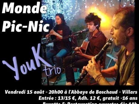 Musique du Monde : YOUK TRIO