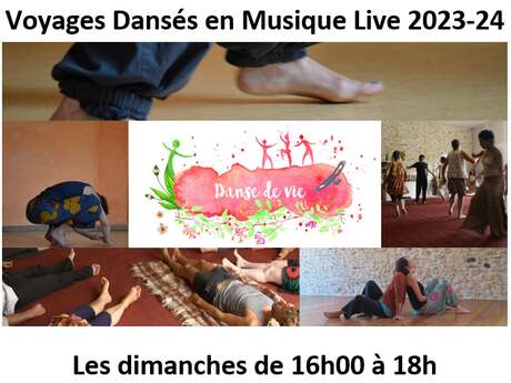 Danse de vie - voyage dansé en musique live