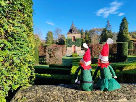 Vacances de Noël : les lutins du Père Noël à Eyrignac