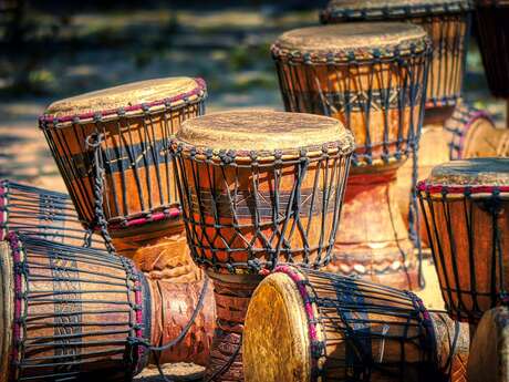 Découverte des percussions du monde
