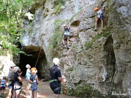 Été actif - escalade en falaise