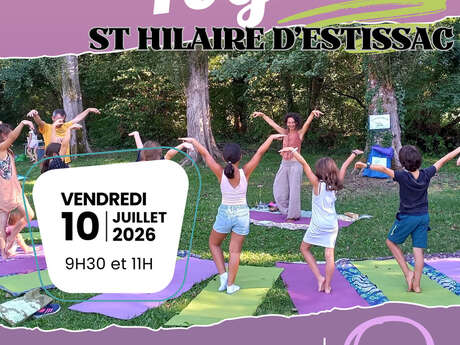 Eté actif : Yoga en famille