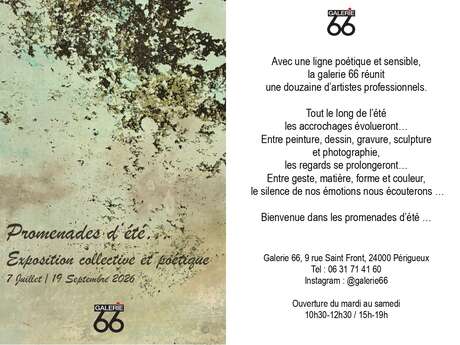 Exposition : Promenades d'été