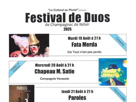 Festival de Duos : Clowns