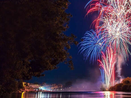 Les Estivales : feu d'artifice 14 juillet