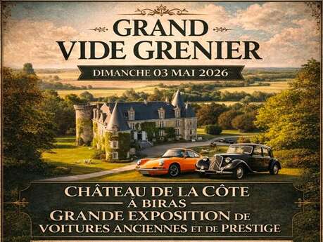 Grand vide-grenier et exposition de voitures anciennes et de prestige
