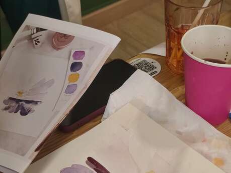 Atelier initiation aquarelle & brunch - Maison Tarte