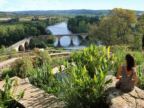 Balade littéraire dans les Jardins Panoramiques de Limeuil