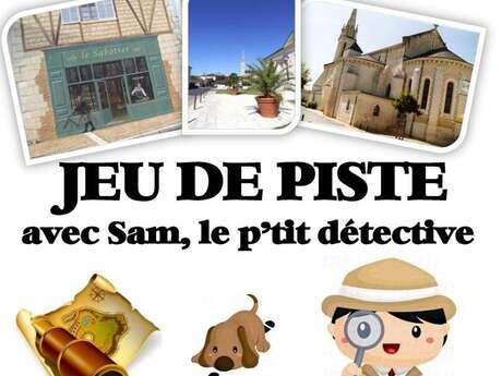 Jeu de piste avec Sam, le p'tit détective !