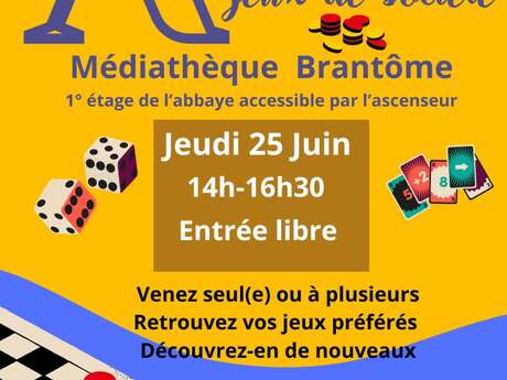 Après midi jeux de société