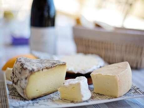 Le plus grand plateau de fromages de chèvres